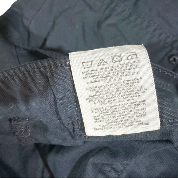 Wrangler Jeans Performance Mens Navy Blue Flat Front Shorts Size 42 9” Inseam - Picture 3 of 11